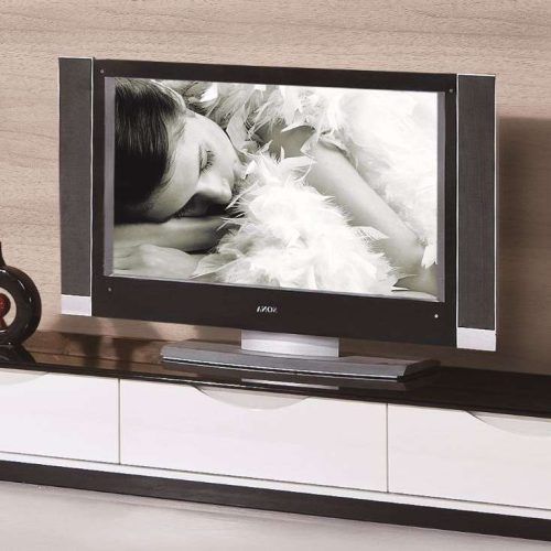 White And Black Tv Stands (Photo 4 of 15)