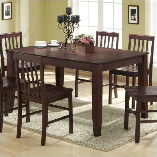 Solid Dark Wood Dining Tables (Photo 13 of 20)
