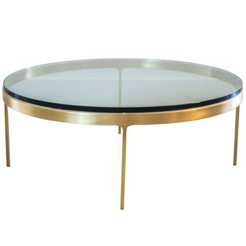Antique Brass Glass Coffee Tables (Photo 20 of 20)