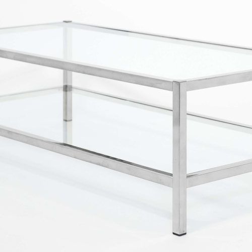 Chrome And Glass Coffee Tables (Photo 20 of 20)