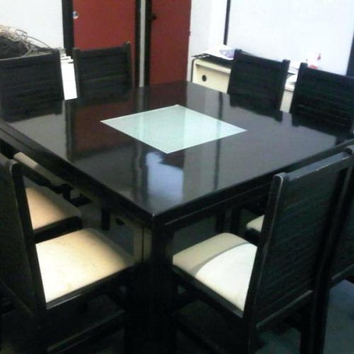 Square Black Glass Dining Tables (Photo 18 of 20)