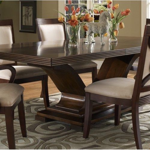 Dark Wood Dining Tables And Chairs (Photo 9 of 20)