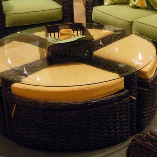 Green Ottoman Coffee Tables (Photo 9 of 20)