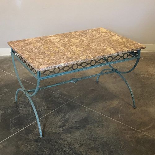 Iron Marble Coffee Tables (Photo 15 of 20)