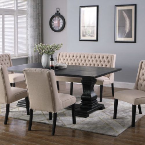 Jaxon Grey 5 Piece Extension Counter Sets With Wood Stools (Photo 16 of 20)
