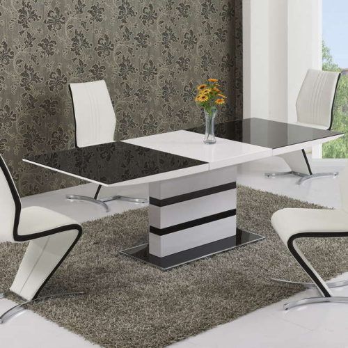 Extendable Glass Dining Tables And 6 Chairs (Photo 14 of 20)