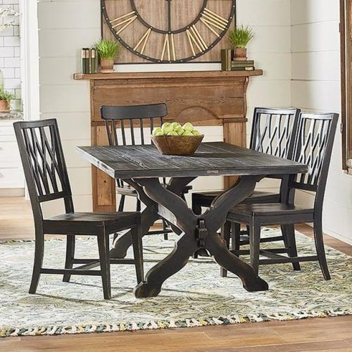 Magnolia Home Sawbuck Dining Tables (Photo 1 of 20)