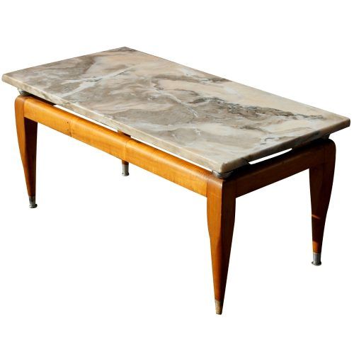 Mid-Century Modern Marble Coffee Tables (Photo 5 of 20)