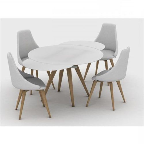 Round Extending Dining Tables And Chairs (Photo 10 of 20)