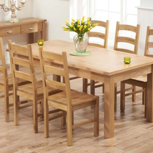 Oak Dining Tables With 6 Chairs (Photo 2 of 20)