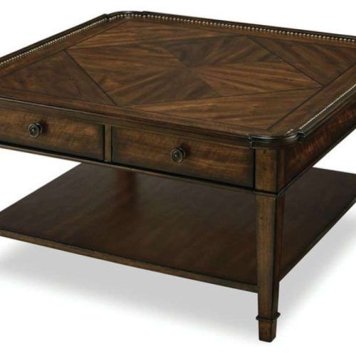 Oak Square Coffee Tables (Photo 17 of 20)
