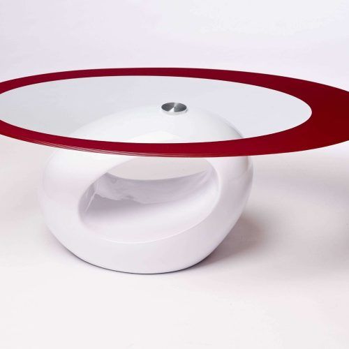 Oval White Coffee Tables (Photo 12 of 20)