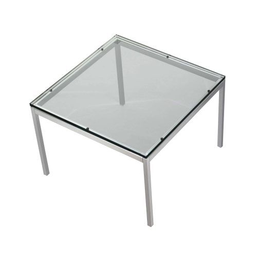 Rectangle Glass Chrome Coffee Tables (Photo 14 of 20)