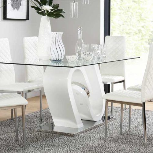 White Dining Tables And 6 Chairs (Photo 1 of 20)