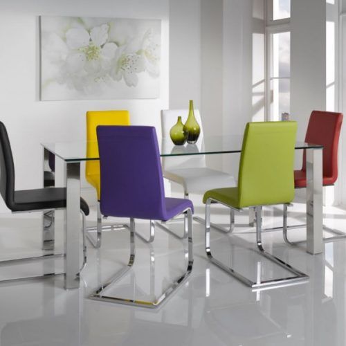 Glass And Chrome Dining Tables And Chairs (Photo 16 of 20)