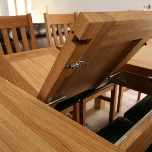 Oak Extending Dining Tables Sets (Photo 15 of 20)