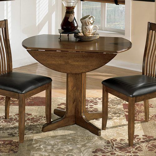 Craftsman 5 Piece Round Dining Sets With Uph Side Chairs (Photo 14 of 20)