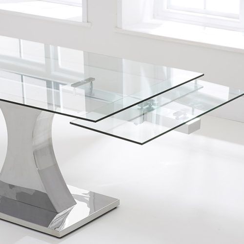 Extendable Glass Dining Tables And 6 Chairs (Photo 7 of 20)
