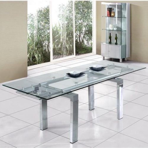 Extendable Glass Dining Tables (Photo 2 of 20)