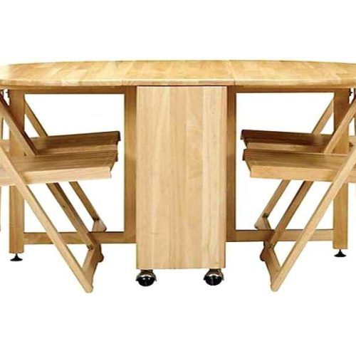Folding Dining Table And Chairs Sets (Photo 5 of 20)