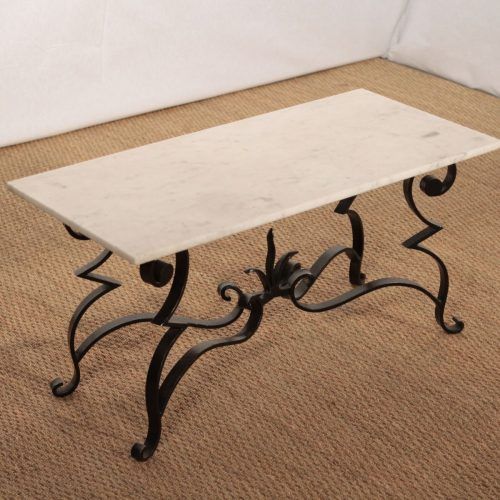 Iron Marble Coffee Tables (Photo 7 of 20)