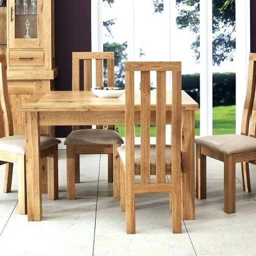Light Oak Dining Tables And Chairs (Photo 9 of 20)