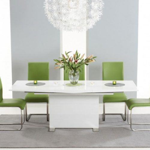 White Gloss Extending Dining Tables (Photo 19 of 20)