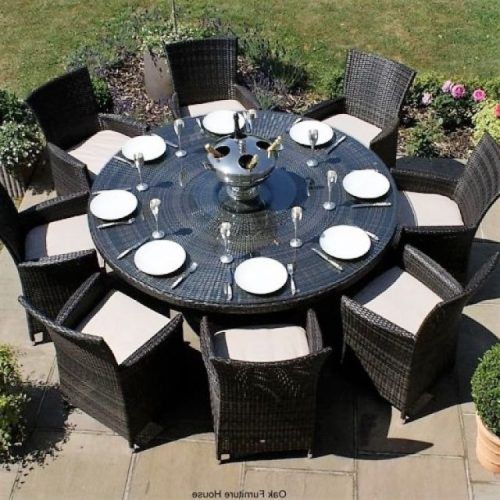 8 Seater Round Dining Table And Chairs (Photo 18 of 20)