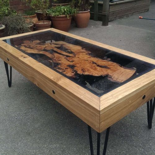 Oak And Glass Coffee Table (Photo 1 of 20)