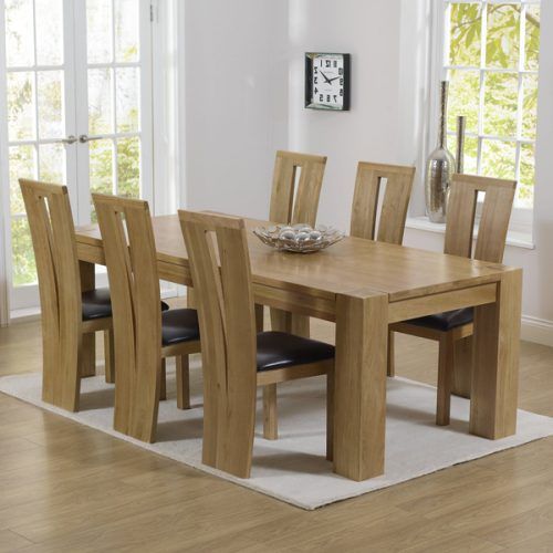 Oak Dining Tables Sets (Photo 11 of 20)