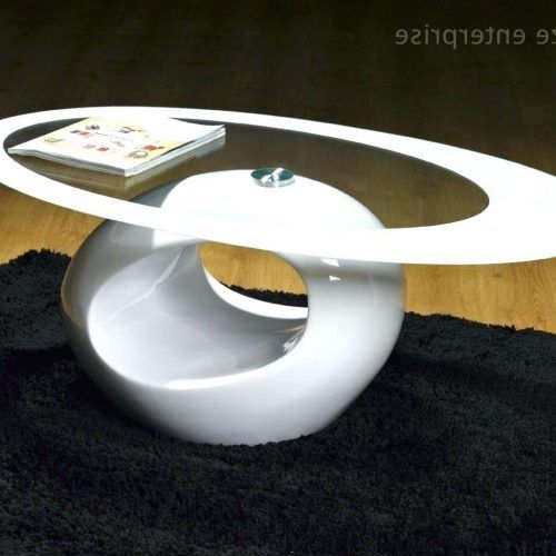 Oval Gloss Coffee Tables (Photo 11 of 20)