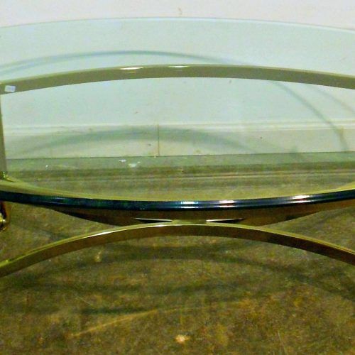 Oval Shaped Glass Coffee Tables (Photo 16 of 20)