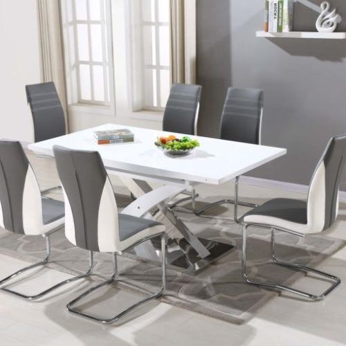 High Gloss Dining Tables Sets (Photo 14 of 20)