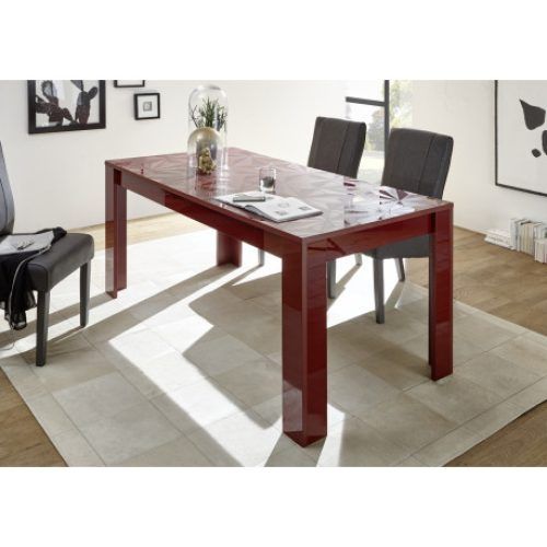 Red Gloss Dining Tables (Photo 10 of 20)