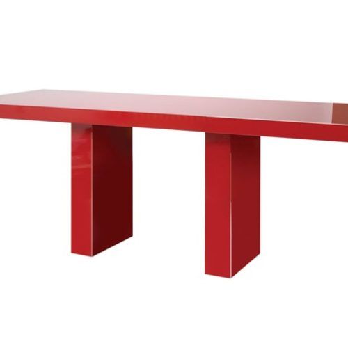 Red Gloss Dining Tables (Photo 9 of 20)