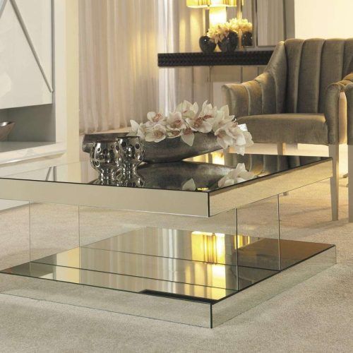 Round Mirrored Coffee Tables (Photo 7 of 20)