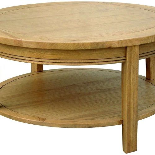 Round Oak Coffee Tables (Photo 19 of 20)