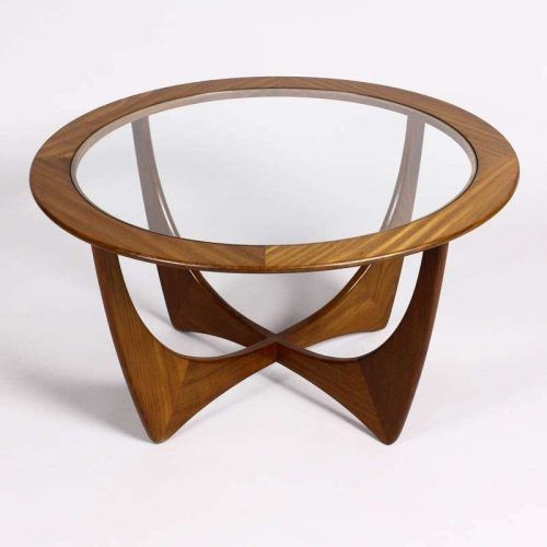 Round Wood And Glass Coffee Tables (Photo 3 of 20)