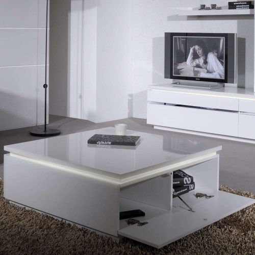Square White Coffee Tables (Photo 14 of 20)