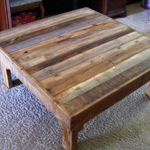Square Wooden Coffee Tables (Photo 6 of 20)