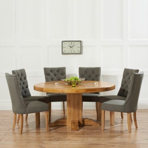 Oak Round Dining Tables And Chairs (Photo 5 of 20)
