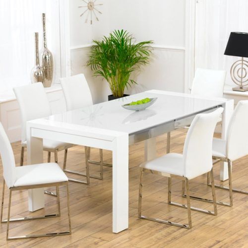 White Dining Tables And 6 Chairs (Photo 12 of 20)