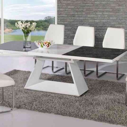 White High Gloss Dining Tables 6 Chairs (Photo 14 of 20)
