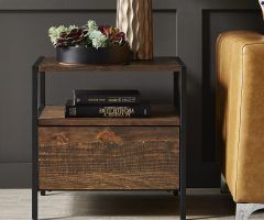 20 The Best Corey Rustic Brown Accent Tables
