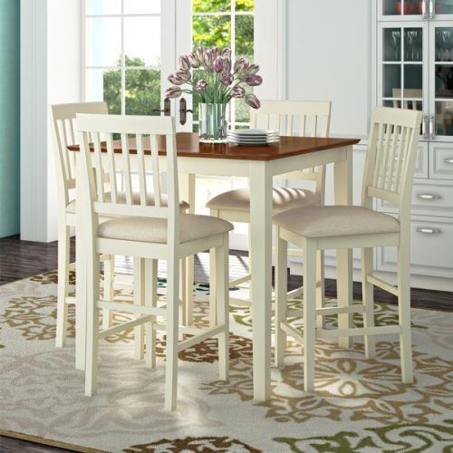 Kernville 3 Piece Counter Height Dining Sets (Photo 3 of 20)