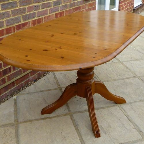 Finkelstein Pine Solid Wood Pedestal Dining Tables (Photo 8 of 21)