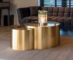 20 The Best Satin Gold Coffee Tables