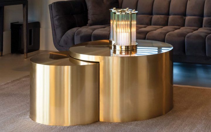 20 The Best Satin Gold Coffee Tables