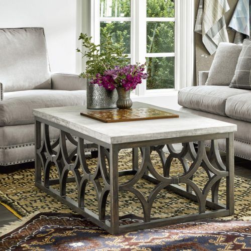 The Curated Nomad Quatrefoil Goldtone Metal And Glass Coffee Tables (Photo 15 of 20)