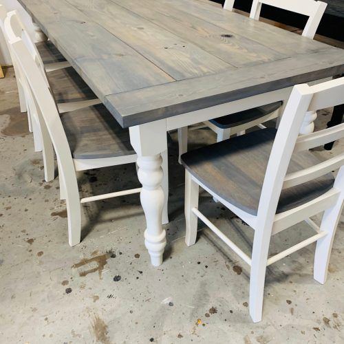 Gray Dining Tables (Photo 8 of 20)